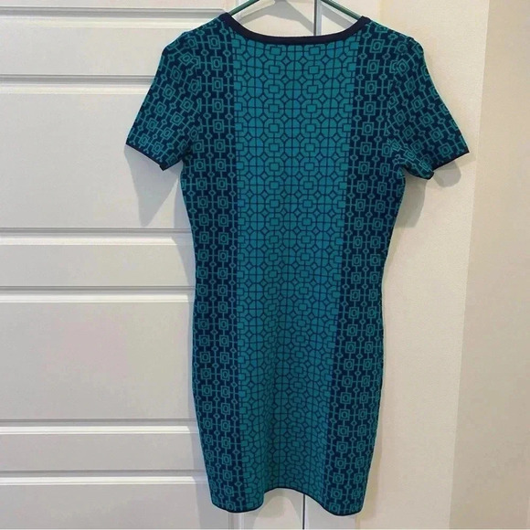 ROMEO & Juliet Couture Turquoise Dress Pullover Size M ❤️ - Picture 4 of 9
